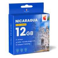 Thumbnail for Nicaragua Data SIM Card(12GB)