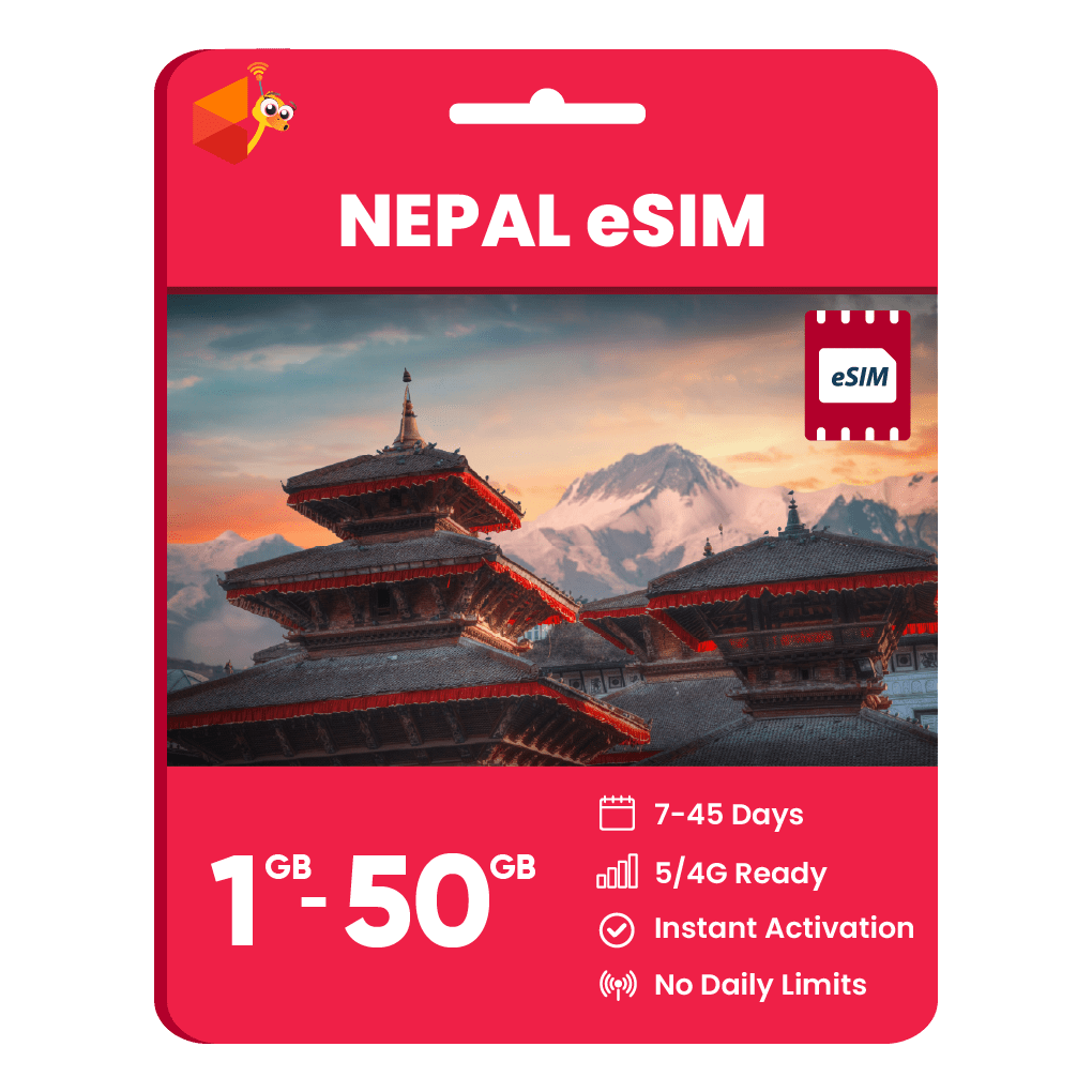 Nepal Data eSIM - SimCorner