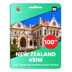 New Zealand Travel eSIM (One NZ) - 100GB