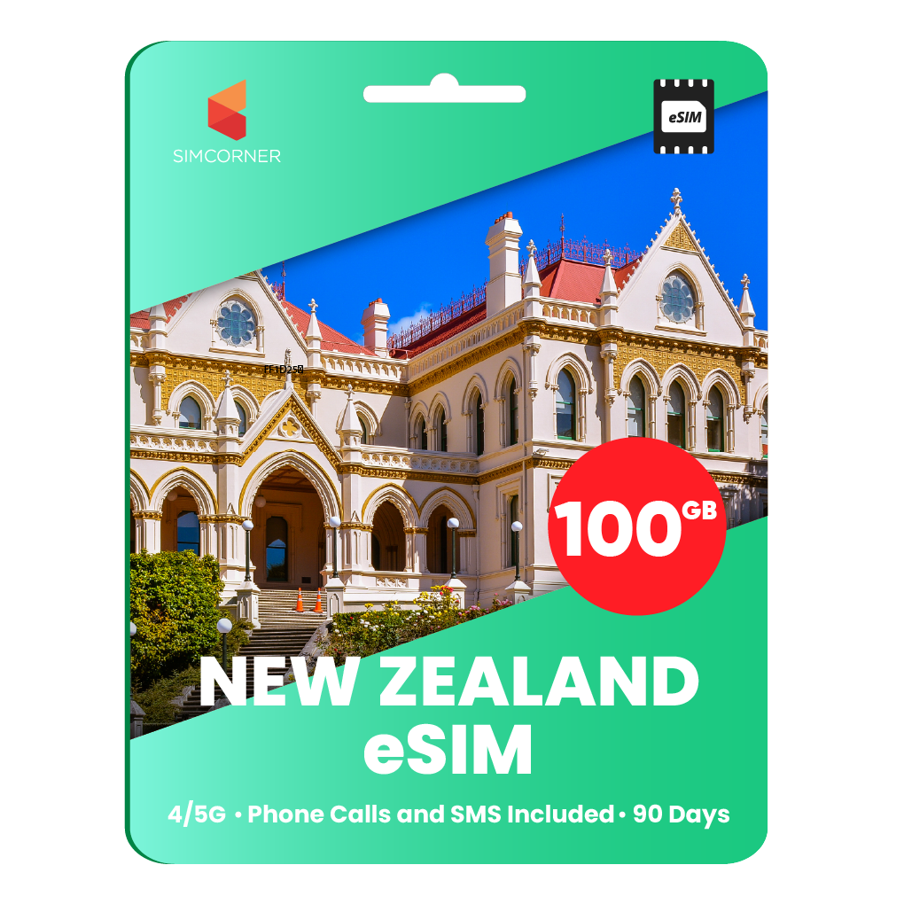 New Zealand Travel eSIM (One NZ) - 100GB | SimCorner