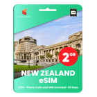 New Zealand Travel eSIM (One NZ) - 2GB