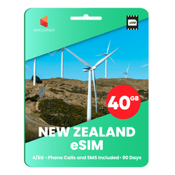New Zealand Travel eSIM (One NZ) - 40GB
