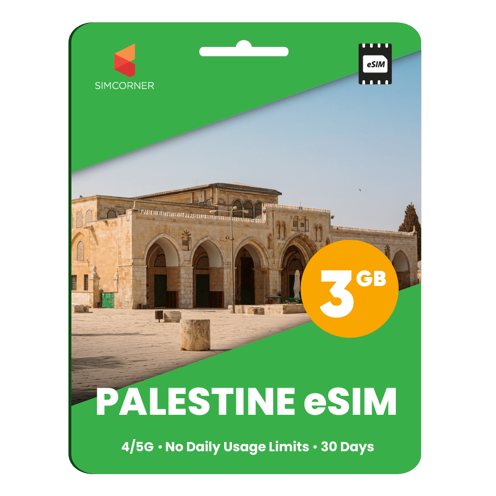Palestine Data eSIM - SimCorner
