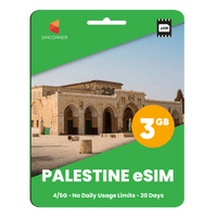 Thumbnail for Palestine Data eSIM - SimCorner