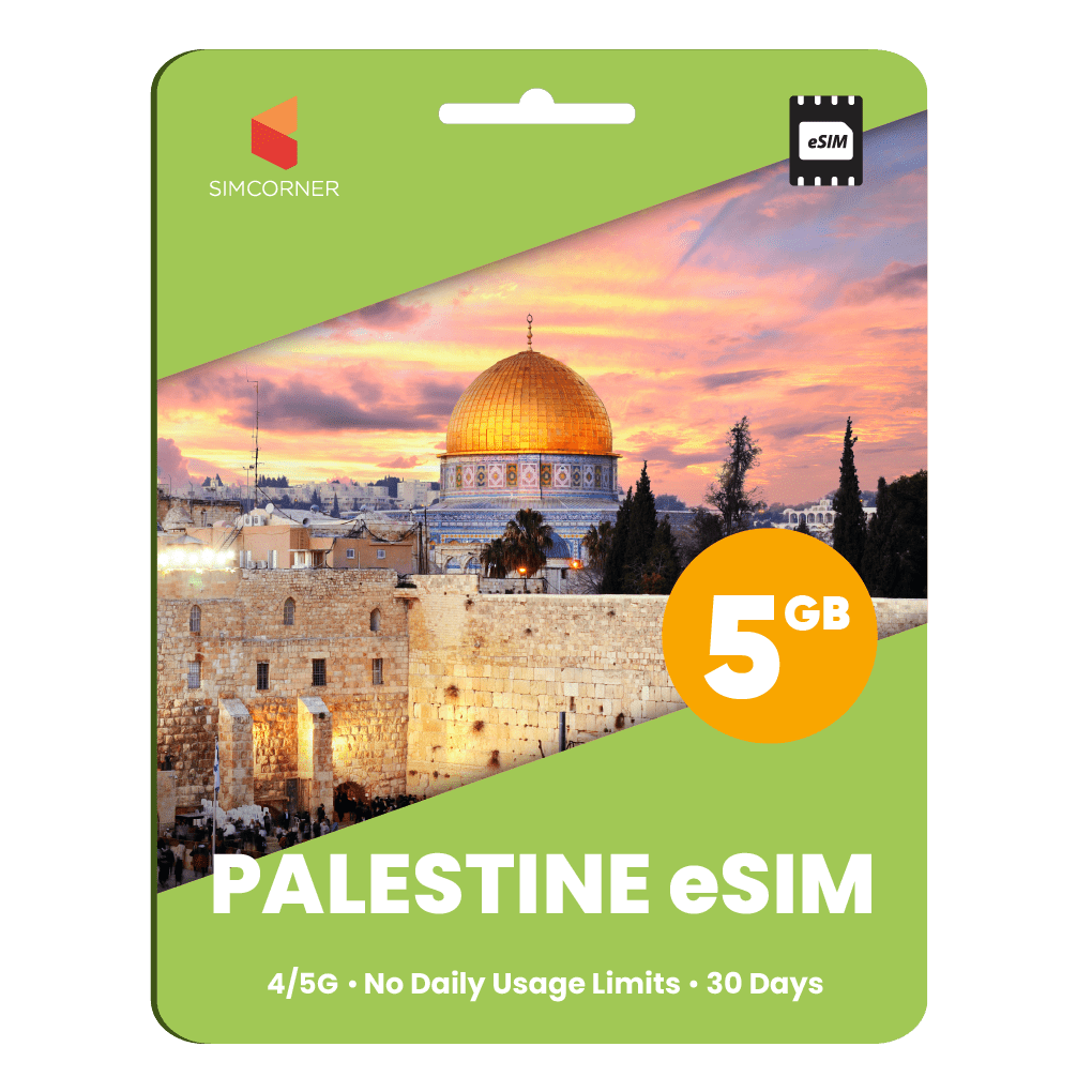 Palestine Data eSIM - SimCorner