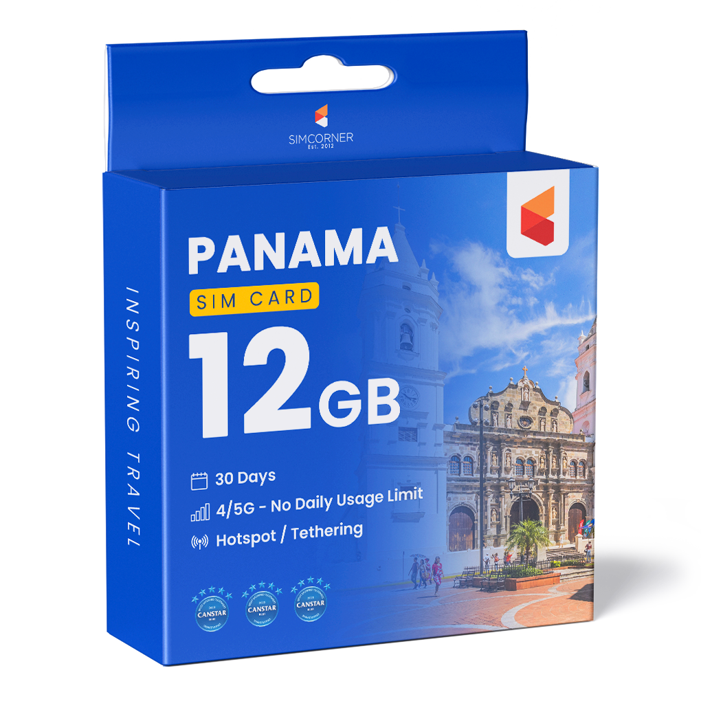 Panama Data SIM Card(12GB)