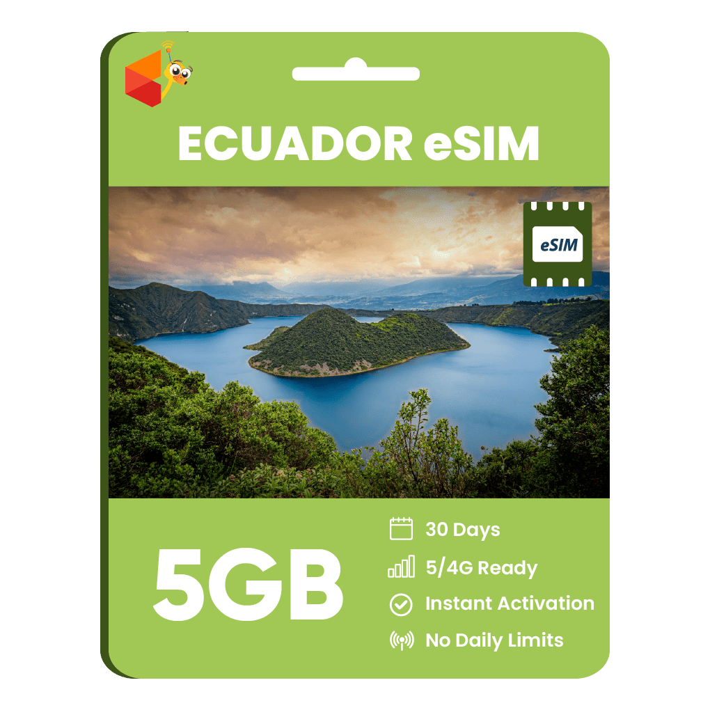 Ecuador Data eSIM - SimCorner