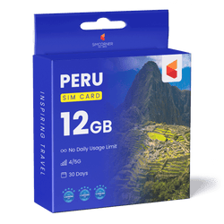 Peru Data SIM Card(12GB)