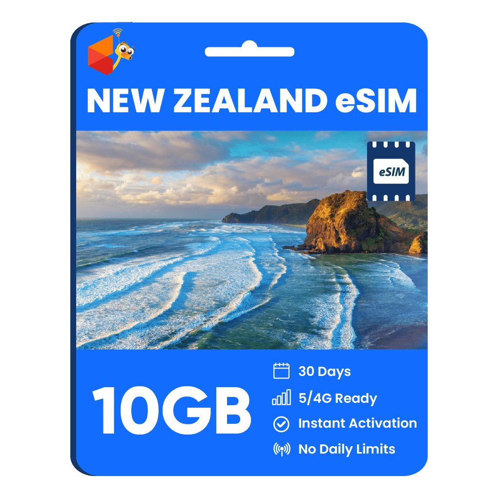 New Zealand Data eSIM - SimCorner