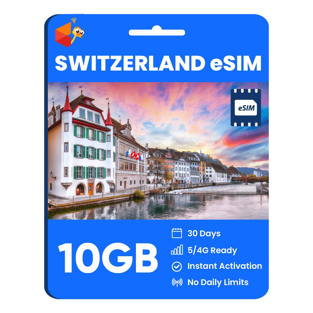 Switzerland Data eSIM - SimCorner