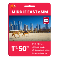 Middle East Data eSIM