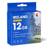 Republic of Ireland Travel Sim Card (12GB)