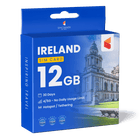 Republic of Ireland Travel Sim Card (12GB)
