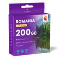 Romania Travel Sim Card 200GB