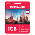 Russia eSIM: 1GB - 7 Days