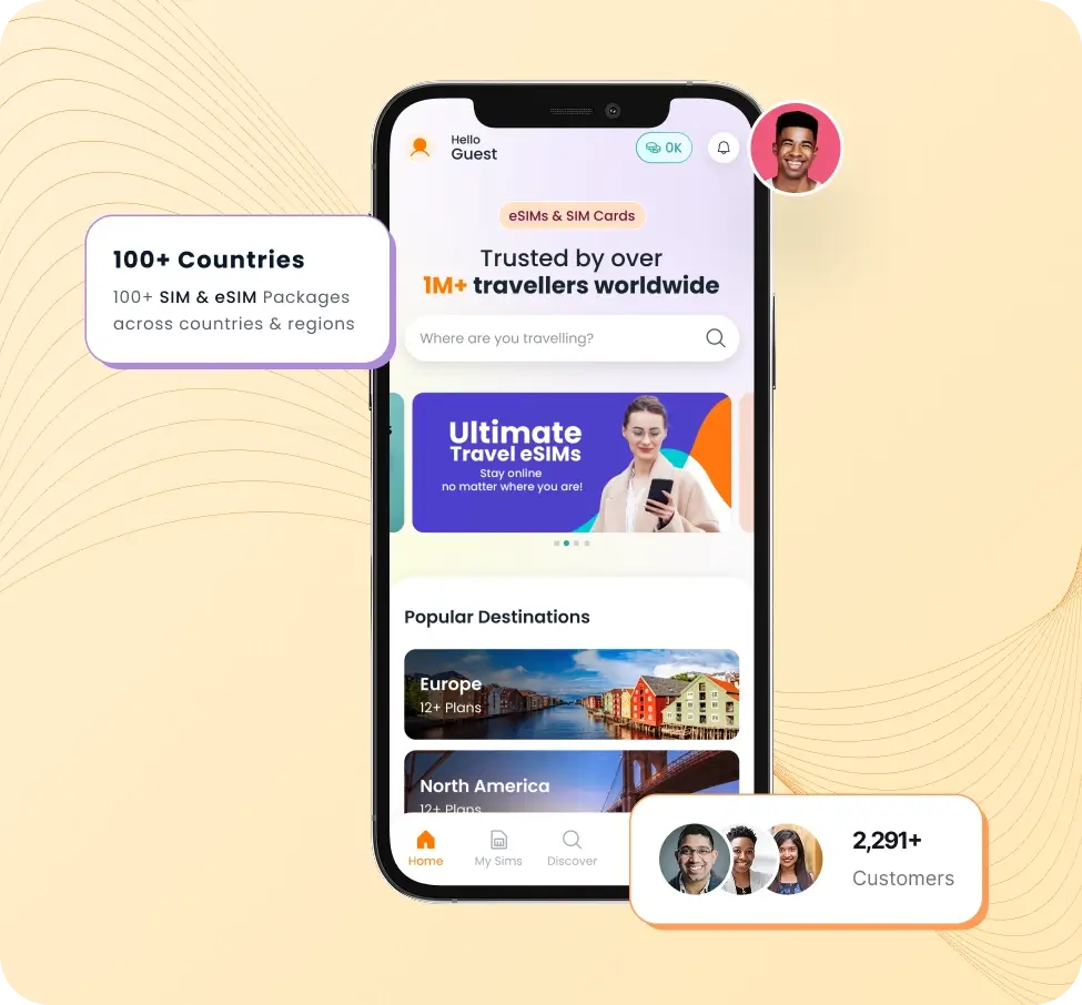 SimCorner App Interface