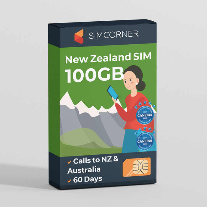 New Zealand Sim Card (100GB) | One.NZ | SimCorner