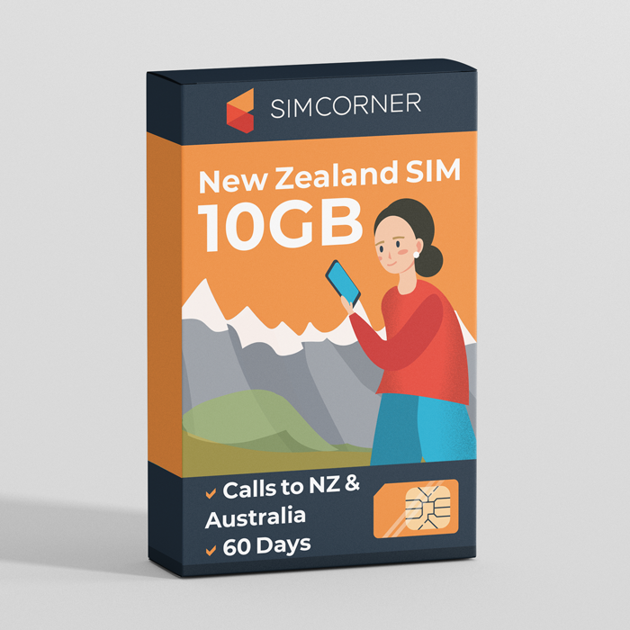 New Zealand Sim Card (Vodafone NZ) - 10GB I SimCornerAustralia