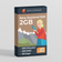 New Zealand Sim Card (One NZ) - 2GB