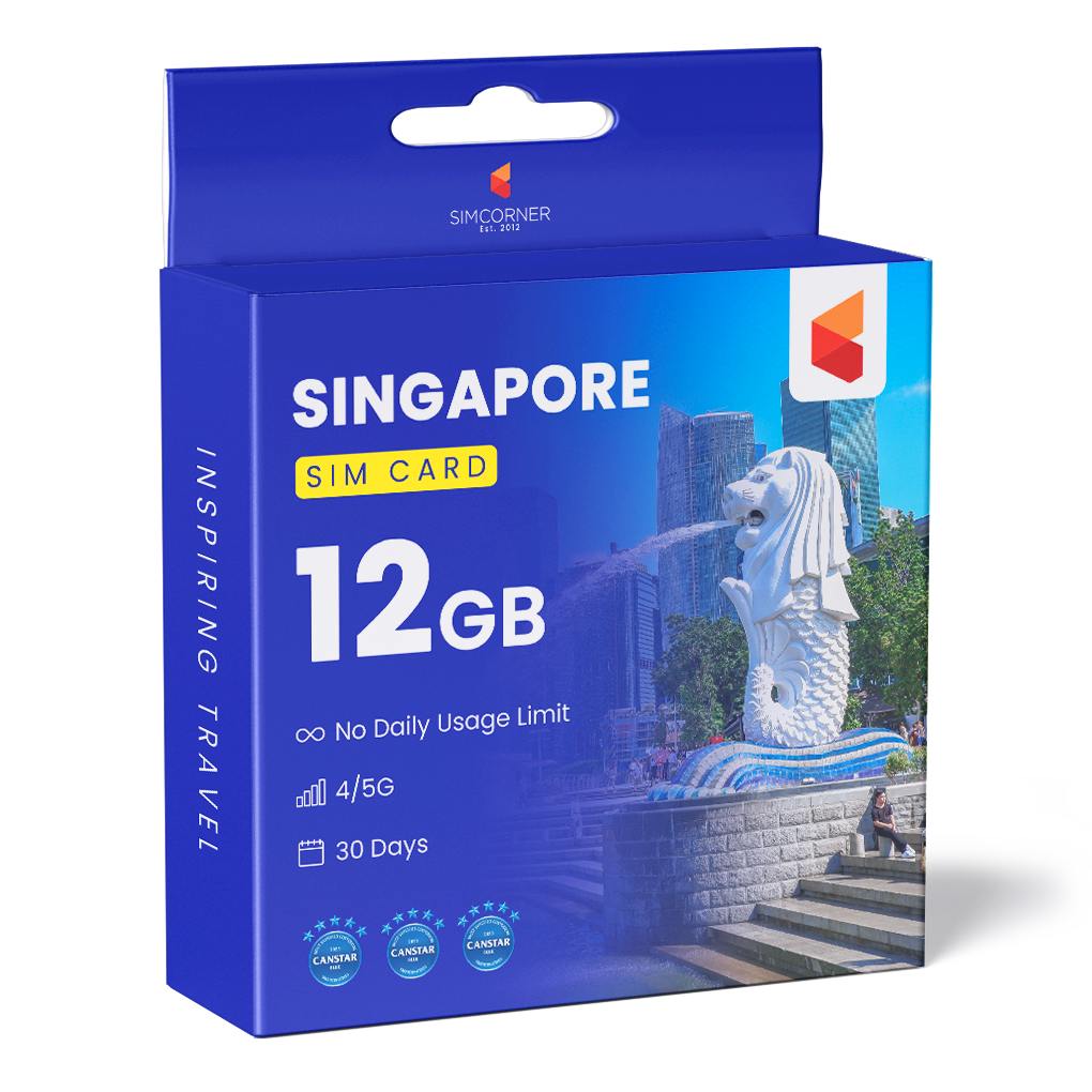 Singapore Data SIM Card(12GB)