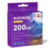Slovakia Travel Sim Card 200GB