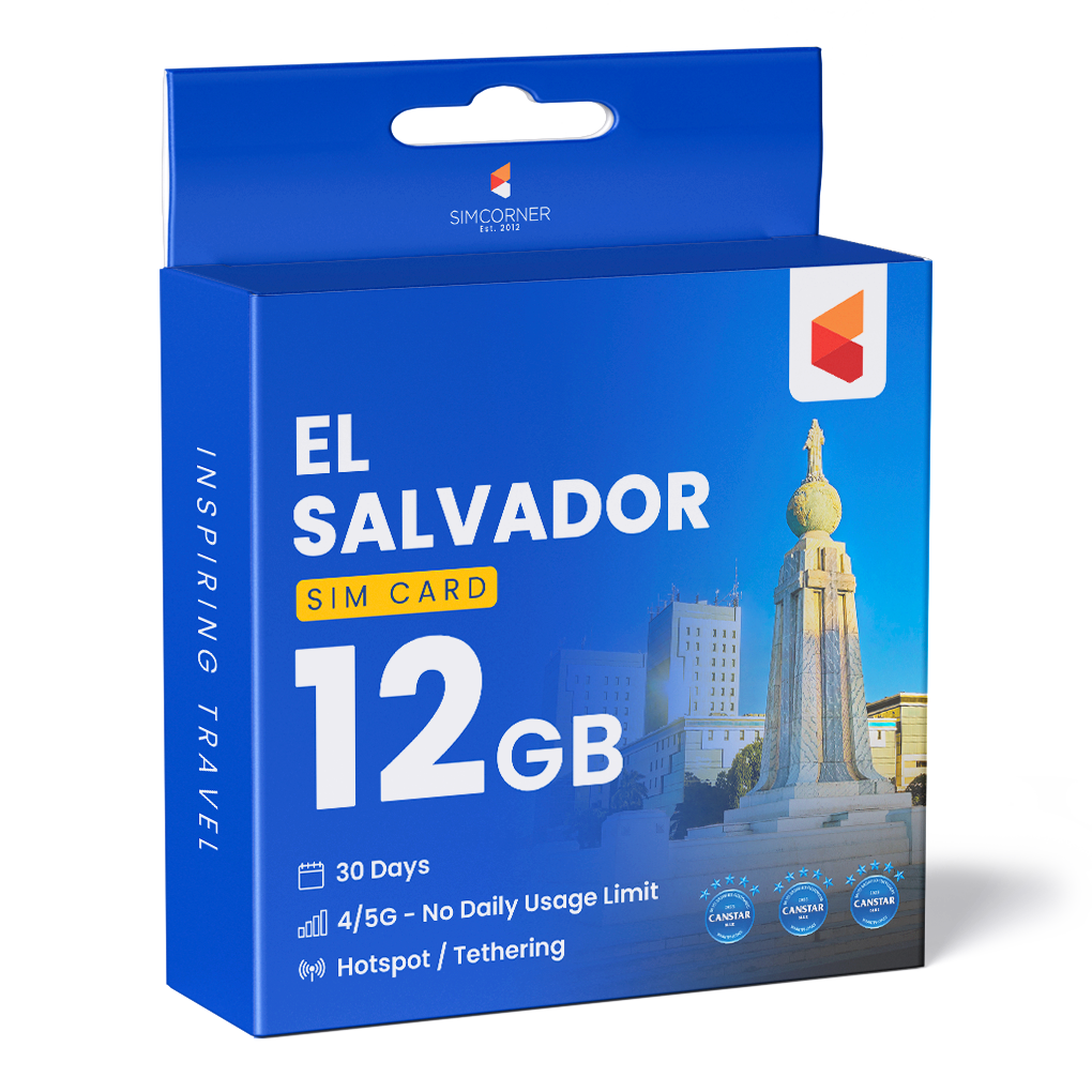 El Salvador Sim Card(12GB)