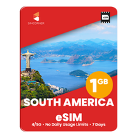 Thumbnail for South America Data eSIM