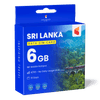 Sri Lanka Data SIM Card (10 day - 6GB)