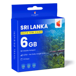 Sri Lanka Data SIM Card (10 day - 6GB)
