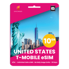 [eSIM] USA Travel SIM - 10GB (T-Mobile)