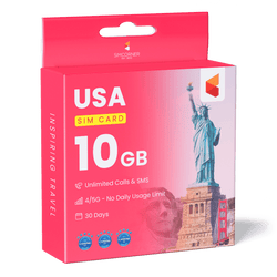 USA Sim Card - 10GB (T-Mobile)