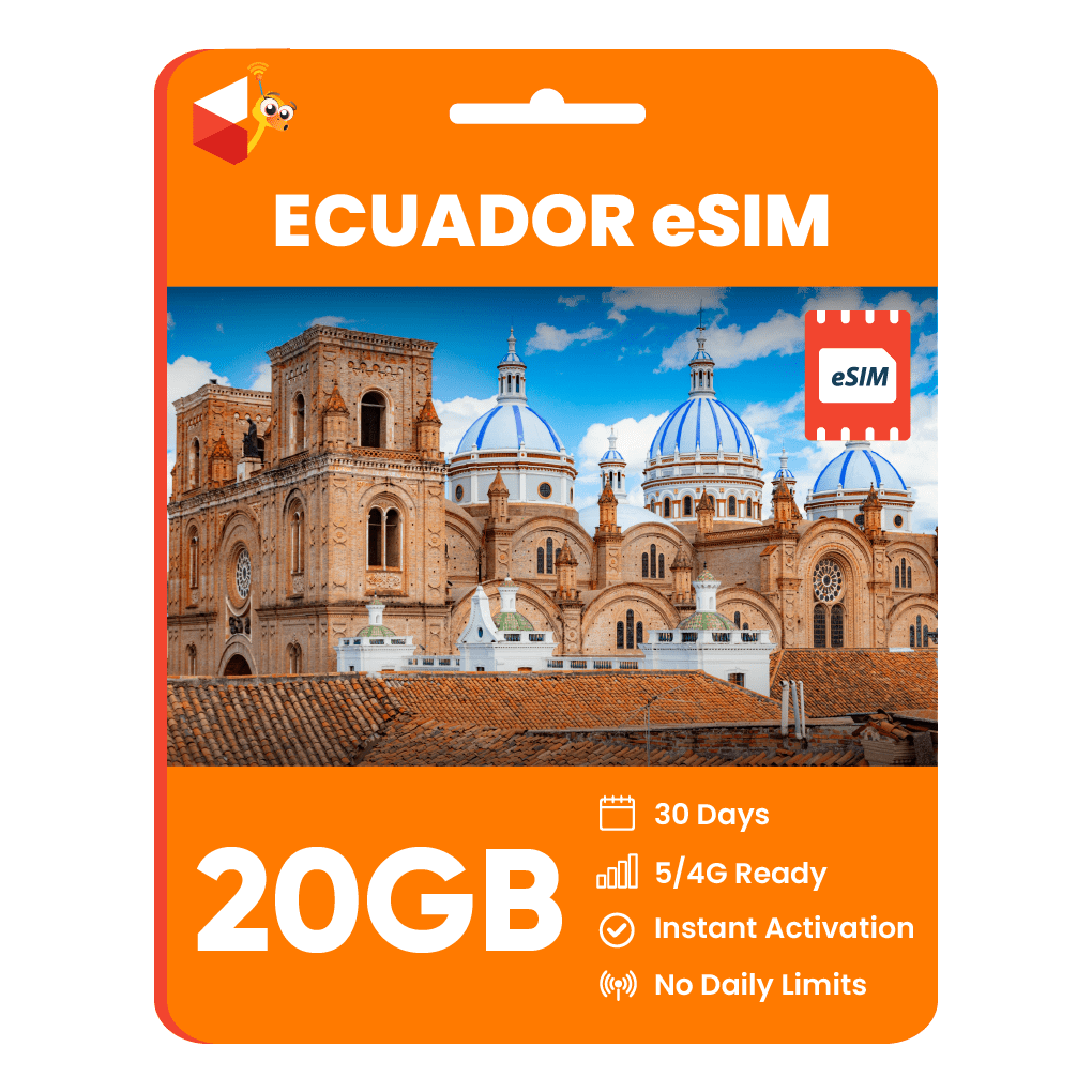 Ecuador Data eSIM - SimCorner