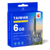 Taiwan Data SIM Card (10 day - 6GB)
