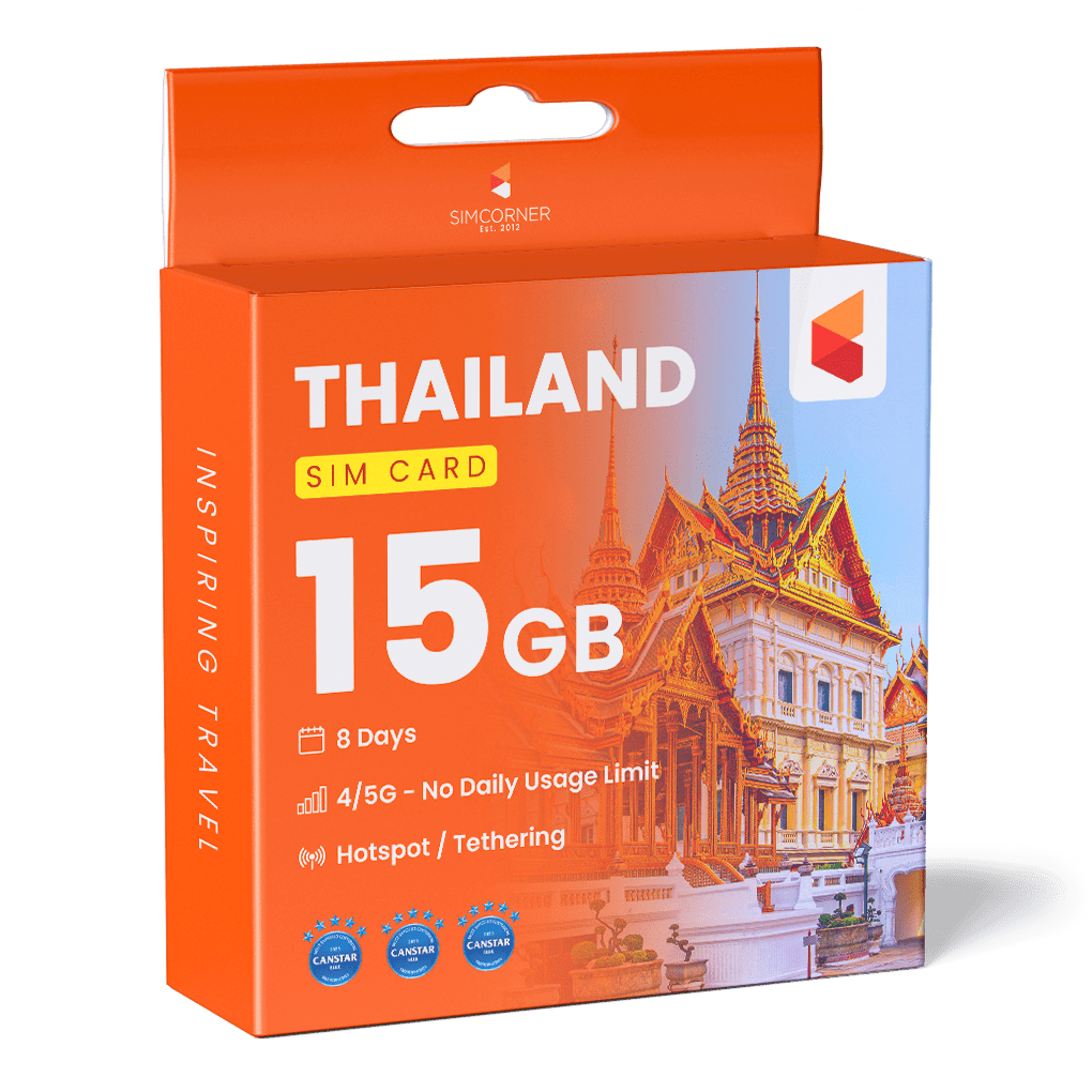 Thailand Travel Sim Card - 15GB (AIS) - SimCorner