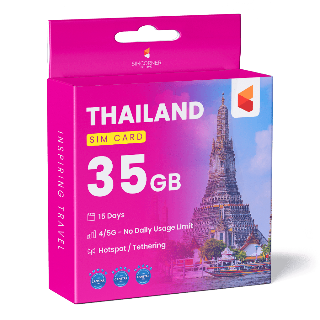 Thailand Sim Card - 35GB (AIS) - SimCorner