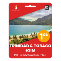 Thumbnail for Trinidad & Tobago Data eSIM