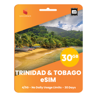 Thumbnail for Trinidad & Tobago Data eSIM