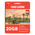 [eSIM] Dubai (UAE) Data eSIM (20GB - 31 Days)
