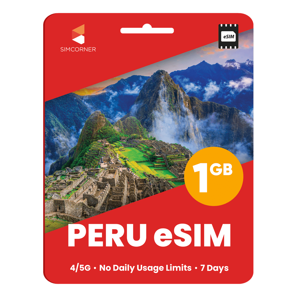 Peru Data eSIM - SimCorner