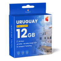 Thumbnail for Uruguay Data SIM Card(12GB) - SimCorner
