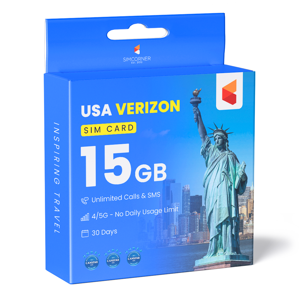 Verizon 15GB SIM Card (USA Only)