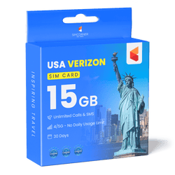 Verizon 15GB SIM Card (USA Only)