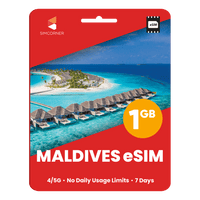 Thumbnail for Maldives Data eSIM - SimCorner