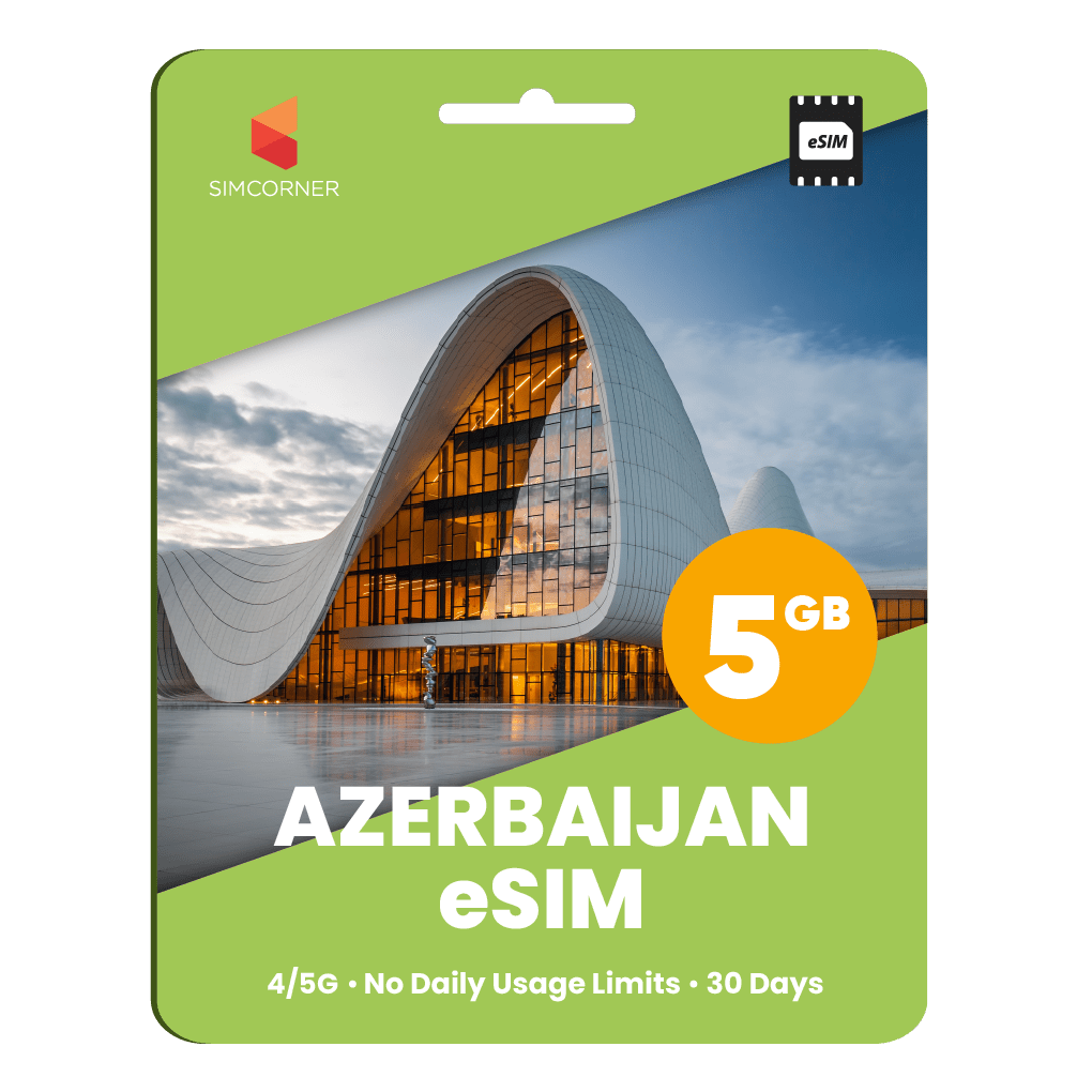 Azerbaijan Data eSIM - SimCorner