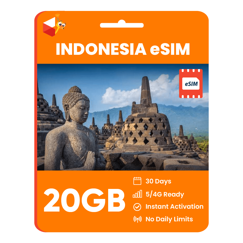 Indonesia Data eSIM - SimCorner