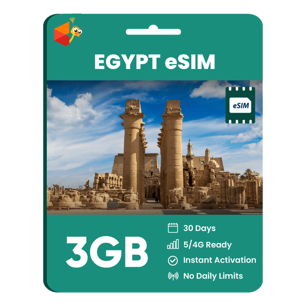 Egypt Data eSIM - SimCorner