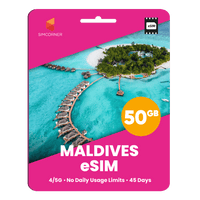 Thumbnail for Maldives Data eSIM - SimCorner