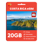 [eSIM] Costa Rica Data eSIM (20GB - 31 Days)