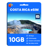 Thumbnail for Costa Rica Data eSIM - SimCorner