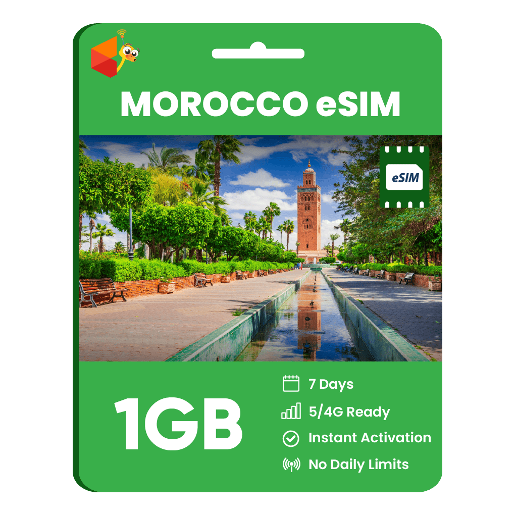 Morocco Data eSIM - SimCorner